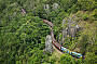 Kuranda Scenic Railway winding by Robbs Monument